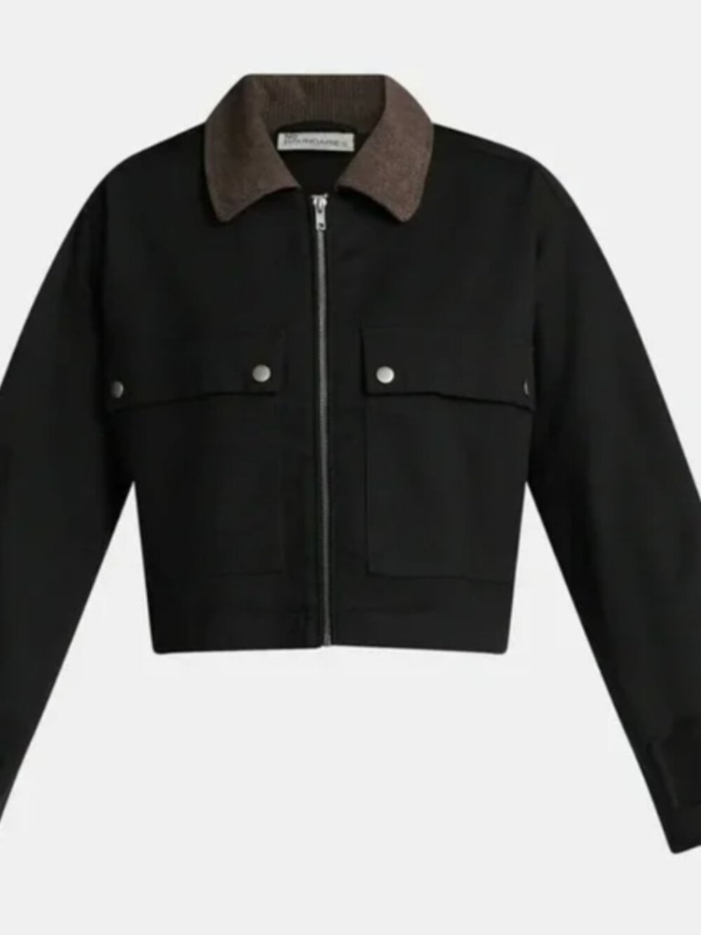 No bounries black and brown utility jacket